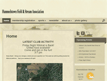 Tablet Screenshot of hummelstownfieldandstream.org